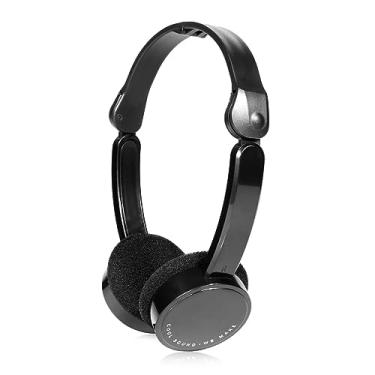 Imagem de 3.5mm com fio over-ear fones de ouvido dobrável esportes fone de ouvido música portátil para crianças mp4 mp3 smartphones portátil