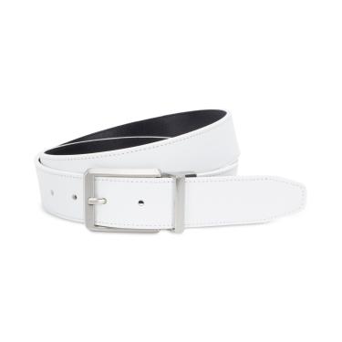 Imagem de Cinto masculino Nike Core reversível, White/Black, 36