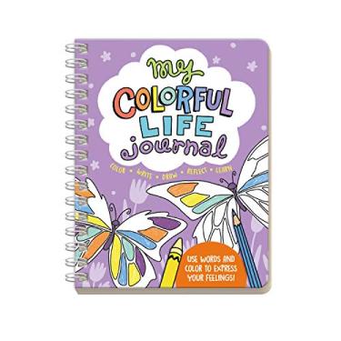 Imagem de Peaceable Kingdom My Colorful Life Journal – A Year-Long Write & Draw Mindfulness Diary with Guided Activities - Promotes Boys & Girls to Reflect on Their Thoughts, Feelings & Favorites