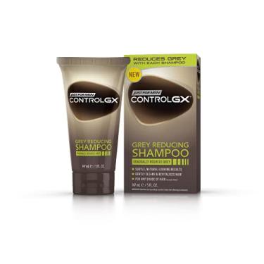 Imagem de Just For Men Shampoo Control Gx 141 g cinza redutor (147 ml) (2 embalagens)