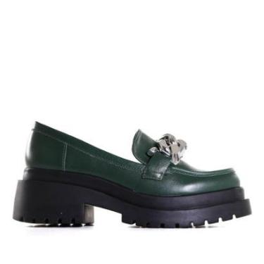 Imagem de Mocassim Feminino Zariff 2183-71204 Aspargo/Niquel-Feminino