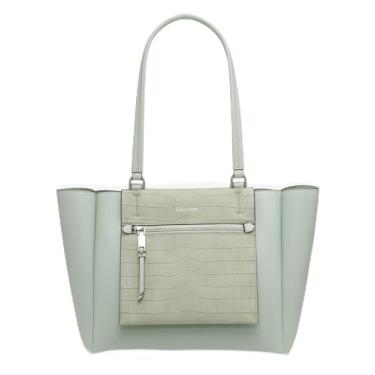 Imagem de Calvin Klein Bolsa com compartimento triplo gala, sálvia do deserto, tamanho único, Sálvia do deserto, One Size