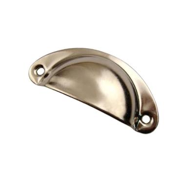 Imagem de 20 peças de metal gaveta da cozinha maçaneta da porta do armário e botões de móveis handware armário puxadores de latão, prata