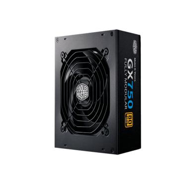 Imagem de Fonte Cooler Master GX750 FULL Modular 80 PLUS GOLD 750W, Preto - MPE-7501-AFAAG-W1