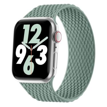 Imagem de Pulseiras de silicone compatíveis com Apple Watch Ultra 2 séries 8/7/6/5/4/3/2/1/SE Ultra de 38 mm, 40 mm, 41 mm, 44 mm, 45 mm, 45 mm, 49 mm, 49 mm, 49 mm, compatível com Apple Watch Ultra 2 séries