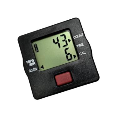 Imagem de Fancyes Contador de passo, velocímetro, fácil instalação, medidor durável, monitor de bicicleta interna, pedômetro para máquina de subir escadas