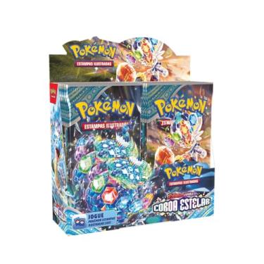 Imagem de Pokémon, Box Display Escarlate E Violeta 7 Coroa Estelar TCG