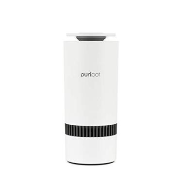 Imagem de PURIPOT Purificador de ar móvel M1+ portátil/pessoal para carro, sala, escritório com USB, sensor de VOC, versão de atualização de filtros HEPA, luz azul PCO, 23db, vencedor do prêmio de inovação CES