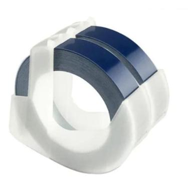Imagem de Fita Vinil Azul Rotulador Manual Dymo 12Mm Aplicl 3D535 2 Un