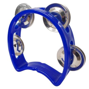 Imagem de Pandeiro Meia Lua Infantil Azul New York