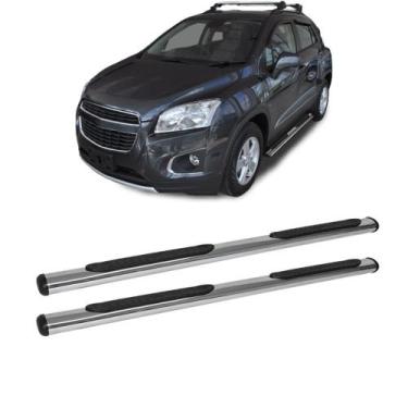 Imagem de Estribo Tracker 2018 2019 2020 Cromado Oblongo - CCF