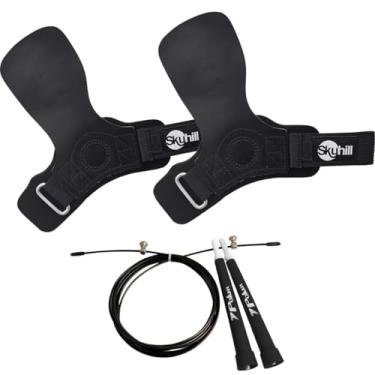 Imagem de Luva Hand Grip Skyhill Competition Com Corda (Preto, M)