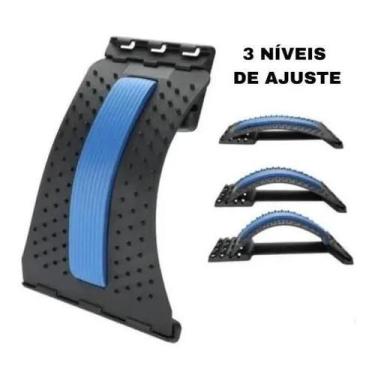 Imagem de Voltar massageador maca equipamento massagem ferramentas estiramento f