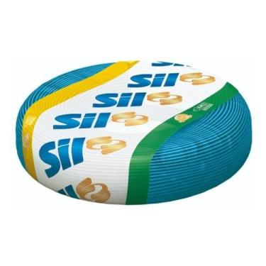 Imagem de Cabo Fio Flexível Sil Cores - 6mm / 50 Metros, Azul