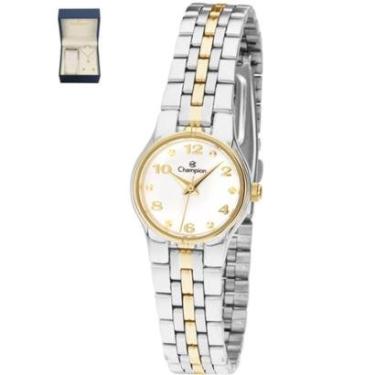 Imagem de Relógio Champion Feminino Misto Mini+Semi Joias Qtz-Feminino
