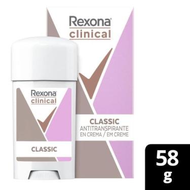 Imagem de Desodorante Antitranspirante em Creme Rexona Clinical Classic 58g, 1, 