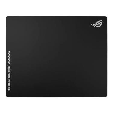 Imagem de ASUS ROG NH04 ROG Moonstone ACE Mouse pad para jogos, 50 x 40 x 0,4 cm, tamanho grande, superfície ultramacia, vidro temperado, esportes esportivos e jogos FPS, preto