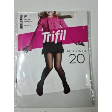 Imagem de Meia Calça Infantil Fio 20 Trifil 6851, G, Preto