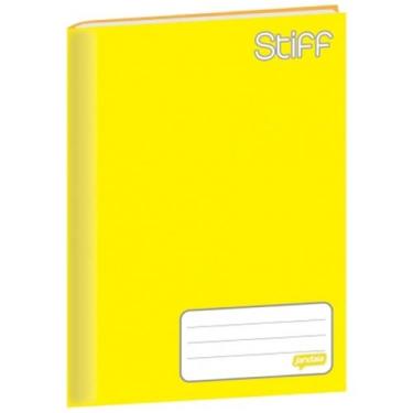 Imagem de Caderno Brochurão Jandaia Stiff 48 Folhas Capa Dura Amarelo