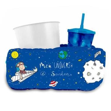 Imagem de Almofada para Pipoca Individual Kids - Meu Universo - Desembrulha