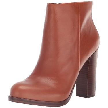 Imagem de Vince Camuto Bota feminina plataforma Cayelsa cano curto, Caramelo quente, 5