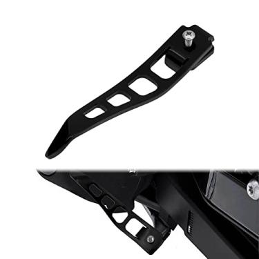 Imagem de HCmotorku Kit de extensão de suporte de motocicleta adequado para Harley Dyna Street Bob FXDB Fat Bob FXDF Low Rider FXDL 1993-2017 Preto