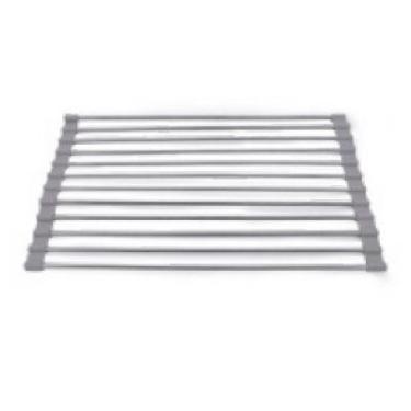 Imagem de Esteira Escorredora Dobrável Multifunções Em Aço Inox Mimo Style