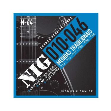 Imagem de Enc guitarra nig 010 n 64 tradicional