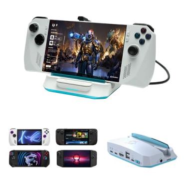 Imagem de AVerMedia Base Steam Deck com HDMI 4K a 60Hz, carregamento USB C, espelhamento de tela, captura de vídeo para Steam Deck, ROG Ally, Legion Go, MSI Claw, Switch, iPhone, iPad - X'TRA GO GC515