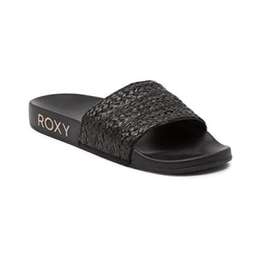 Imagem de Roxy Sandália esportiva feminina slip py juta, Preto 214, 38