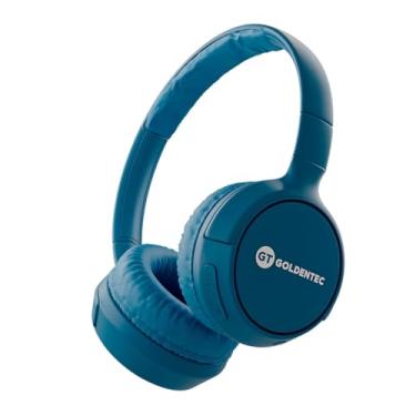 Imagem de Goldentec acessorios - Headphone Bluetooth Goldentec GT Go Azul