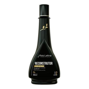 Imagem de Reconstrutor Escova Acetinada Raiz Latina Profissional Recuperação Hid