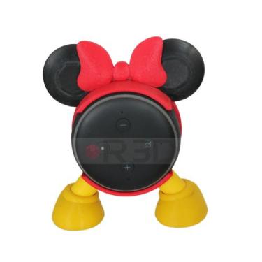Imagem de Suporte Para Alexa Echo Dot 3 Mickey ou Minnie De Mesa - R3D, MINNIE V