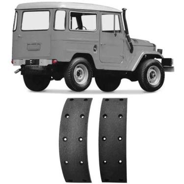 Imagem de Lona Freio Mão Toyota Bandeirante 68 a 90 Traseira Fras-le