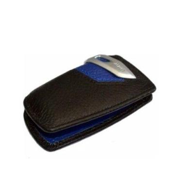Imagem de Acessório Chaveiro P/ Chave Bmw Case Capa Couro Azul - STERK