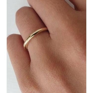 Imagem de Alianças Ouro 18 kilates Anatômica 8 Gramas 3 mm Largura