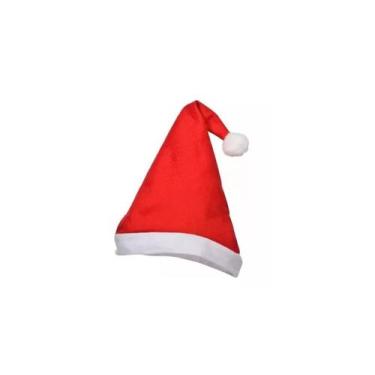 Imagem de Gorro De Papai Noel Mamãe Touca Feltro Natal - MC PRESENTES