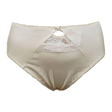 Imagem de Calcinha Cavada Rendinha Cotton Plus Size