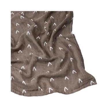 Imagem de Swaddle de Musselina de Algodão e Bambu 120x110cm - Envoltório Macio e