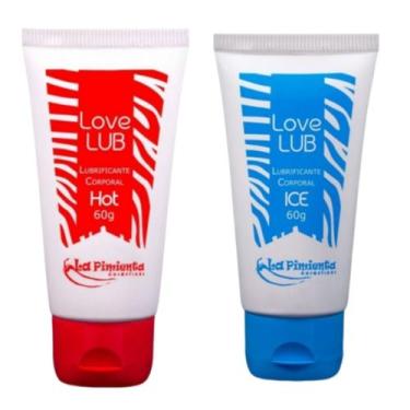 Imagem de Kit 2 Lubrificantes Íntimo Love Lub Base Água Corporal Massagem - Mare