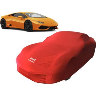Imagem de Capa Cobrir Carro Especial Lamborghini Huracan De Tecido - Mz, Vermelh