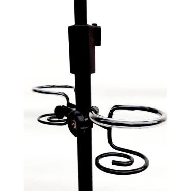 Imagem de Suporte Duplo De Líquidos Para Pedestal Preto