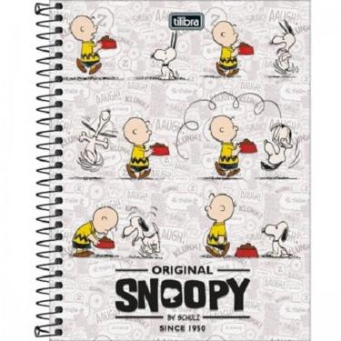 Imagem de Caderno Espiral Colegial CD 80F Snoopy Vintage