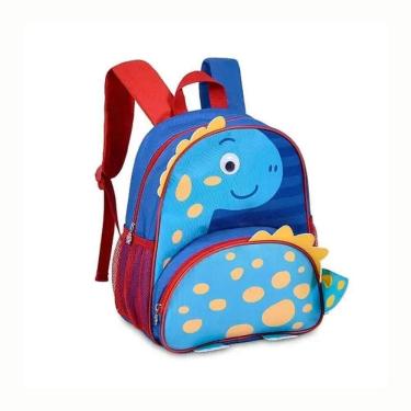 Imagem de Mochila De Costas Dinossauro Azul Clio Pets 13 Cp24509d