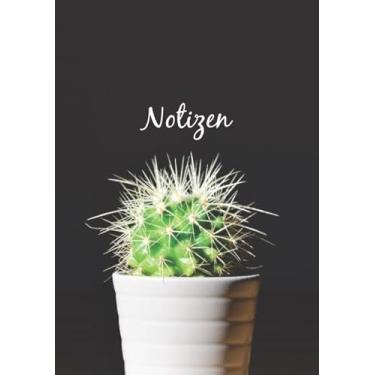 Imagem de Notizbuch A5 Dotted: Dot Grid Notebook - Journal gepunktet | 110 Punktraster Seiten | Blanko Heft Für Bullet Journaling | Soft Cover Buch | Kaktus Grün