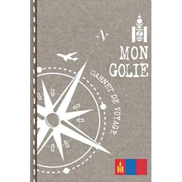 Imagem de Mongolie Carnet de Voyage: Cahier de Voyageurs Dot Grid Pointillé A5 - Dotted Journal de bord pour Ecrir. Livre pour l'écriture, dessiner. Souvenirs d'activités vacances - Notebook á points