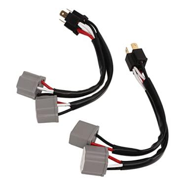 Imagem de Chicote de Fiação Divisor 9003 H4 para Caminhão LED Adaptador de Conversão de Faróis Y