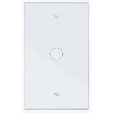 Imagem de Interruptor Smart Touch Wifi Google Alexa 1 Tecla - Branco