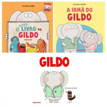 Imagem de Coleção gildo - 3 livros editora brinque-book - Kit de Livros, 3