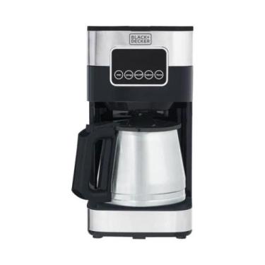 Imagem de Cafeteira Elétrica Black Decker CM350GBR Inox, Filtro Permanente e Lav